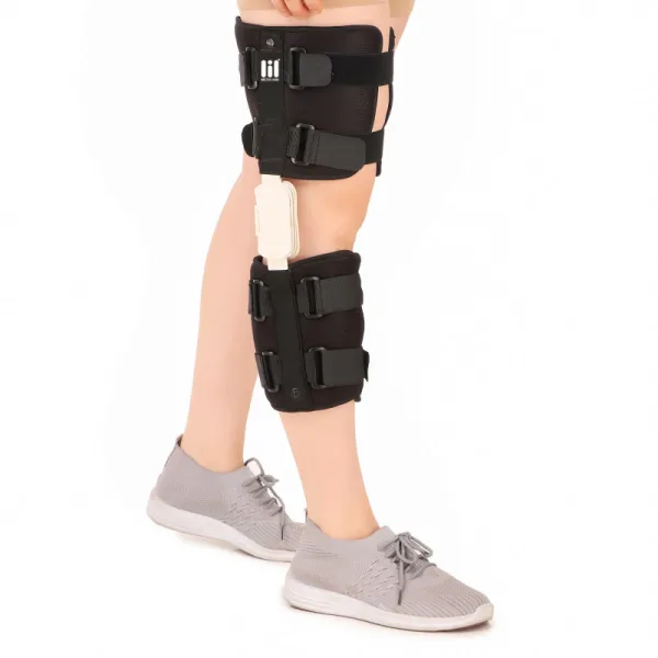 BeltWala Medilink ROM Knee Brace – Adjustable Range of Motion Knee Support Brace for Post-Surgery Recovery, Ligament Injuries, ACL/PCL Rehabilitation & Knee Stabilization