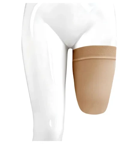 Medilink Above Knee Support Ak Stump Shrinker, Limb Compression With Ventilation, Amputee Care, Beige